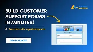 How to create customer support form by using Automate Forms?