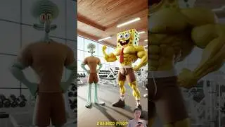 Sponge Bob got revenge on Patrick #spongebob #patrick #squidward #funny #shorts