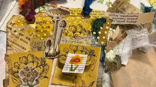 Collage tags using mini kit / craft with me | I'm A Cool Mom