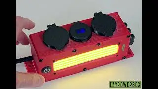 Ezypowerbox b1u RTT roof top tent micro powerbox LED dimming demo