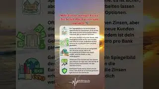 Deine Geldanlage auf dem n&auml;chsten Level 🚀: Smarte Alternativen zum Tagesgeld! 🥳 #geldanlage #etfs