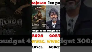 leo part 1 vs rajasaab movie box office collection lifetime groosing #bankubhaiya