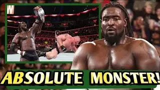 OMG OBA FEMI BRINGS DOWN BROCK LESNAR! OBA FEMI STUNS WWE RAW WITH BRUTAL ATTACK ON BROCK LESN