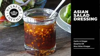 The Best ASIAN SALAD DRESSING | 1-Minute Video!