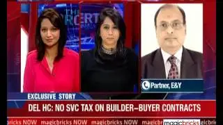 Delhi HC: No service tax for buyer-builder contract - The Property News