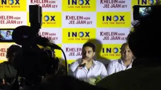 Abhi to Press (Premiere of KHJJS at INOX Forum, Kolkata)