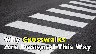 Why Do Crosswalks Use Thick White Lines?