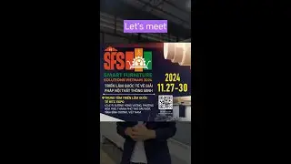 Meet Floefurni at SMART FURNITURE SOLUTIONS VIETNAM 2024!