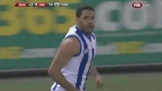 Round 21, 2013 - Daniel Wells brilliant four-bounce run and goal