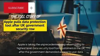 🚨 Apple Disables Advanced Data Protection in the UK! What It Means for Your Privacy 🔐⚖️