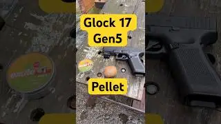 Glock 17 Gen 5 pellet. #shootingtime