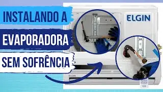 Ar condicionado 24000 ELGIN como preparar o tubo de cobre para Instalação da unidade interna