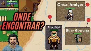 Delta MMORPG - Cyclope, Riser Guardian, Cross Acolyte, Onde Encontrar?