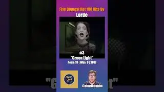 Lorde - Five Biggest Hits on the Hot 100 #lorde