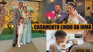 ME EMOCIONEI NO CASAMENTO DA IRMÃ, FOI LINDO + NOSSO DIA | LETÍCIA VELOSO