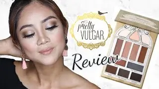 PRETTY VULGAR NIGHTINGALE PALETTE REVIEW | YANA SU
