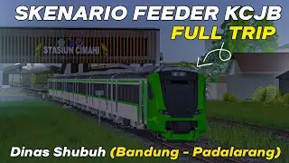 SYAHDU BANGET ! Dinas Skenario KA FEDEER KCJB 601 (Bandung - Padalarang) Trainz Simulator Android