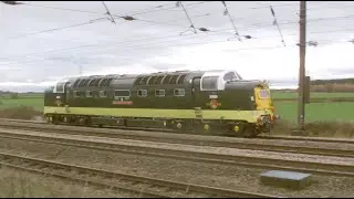 Royal Scots Grey D9000 passing Colton on the way to York.
