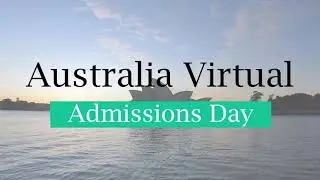 Australia Virtual Admissions Day | 22nd Apr'21 | Edwise International