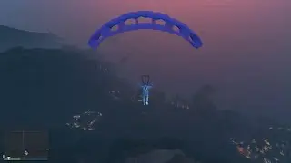 Parachuting of tallest mountain