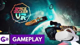 As primeiras impress&otilde;es de Space Docker VR【no PC com o Quest 2】- Gameplay comentado
