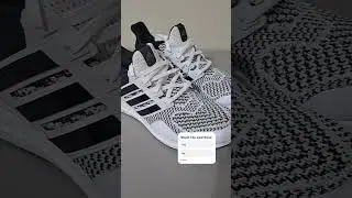 Unboxing Adidas Ultra Boost 1.0 Black and White Shoes #edit #shoes #adidas #ultraboost #fyp