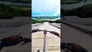 The crash at the end wasnt planned #bike #mtb #pov #stairset