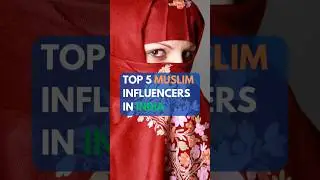 Top 5 female muslim influencers in India #youtubeshorts #trending #viral #tipsandtricks #tips