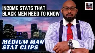 Do Black Men EARN Enough To Be Considered Head Of Household? @MediumManStatClips 