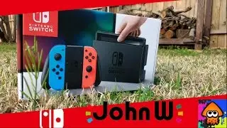 Neon Joy-Con Nintendo Switch Unboxing!