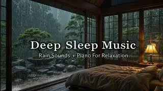 Soothing Rain & Piano 🌧️ Drift Into Deep Sleep Naturally | Healing Night Ambience for Insomnia