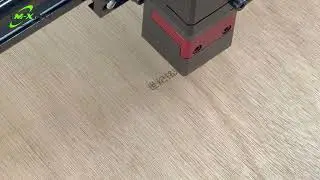 3050 New CO2 Laser Cutting and Engraving Machine: Wood Carving Demonstration Video