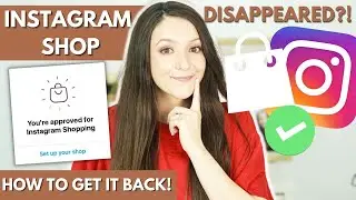 Why the Instagram Shopping Feature Disappeared & How to Bring it Back and Fix It