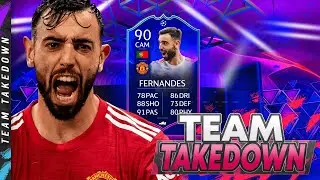 90 TOTGS Bruno Fernandes Team Takedown!!!
