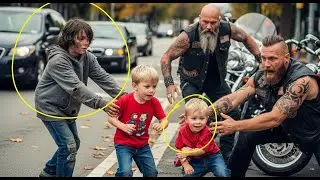 Homeless Boy Pushed Biker's Son From Oncoming Car &mdash; What the Club Discovered Changed His Life