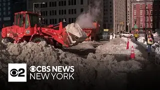 Snow-melting operations underway across NYC