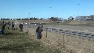 Danish Legend Cup 2013 - Crash at Rolling start Ring Djursland heat 1