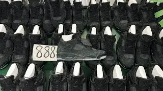 New batch for Jordan 4 Retro Kaws Black from 888 factory