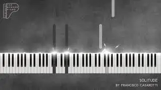 Solitude by Francisco Casarotti [4K Piano Visualiser]