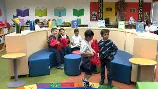 Local elementary school got a major library makeover