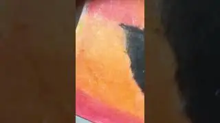 mahadev 🔱 oil pistol drawing🖌 with my small brother || #shorts #youtubeshorts #trending #mahadev