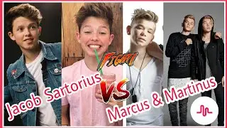 🔹New Jacob Sartorius VS Marcus & Martinus l Battle Musers l Musical.ly Compilation Challenge