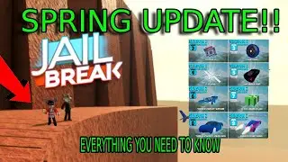 🚀 JAILBREAK SPRING UPDATE SEASON 2 Out of this World 2021 !! JAILBREAK SPRING MAP !!