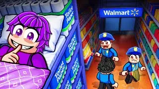 I Secretly Lived in a GROCERY STORE&hellip;