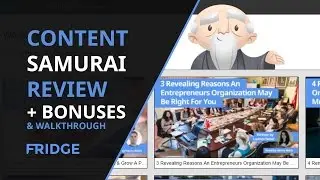 Content Samurai Review - Walkthrough, Bonuses & Secret Ticks