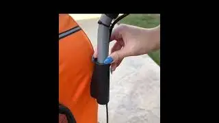 Booyah Strollers Double Child Baby Bike Bicycle Trailer, Jogger, Stroller with Suspensi