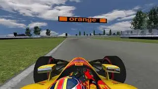 rFactor INDYCAR 2018 Indy GP (F1 Layout) Hot Lap