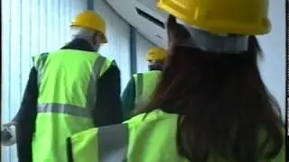 Tour of the National Ice Centre (Nottingham Motorpoint Arena) During Construction