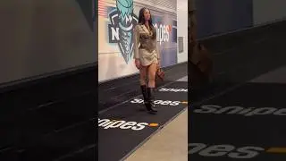 New York Liberty pregame runway
