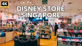 Disney Store Singapore 🇸🇬 (Jewel Changi) | HUGE Merch Store FULL Tour [4K]